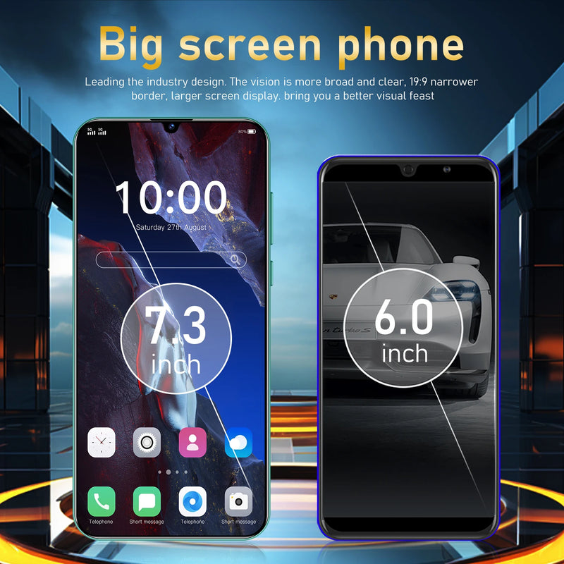 POCO Smartphone X5 Pro Smartphone 7.3 inch Full Screen 4G/5G Cell Phone 16TB+1TB 6800mAh Mobile Phones 108MP Global Version