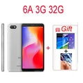 Original Xiaomi Redmi 6A Smartphone 3+32Gb Wholesale Xiaomi Mobile Phones Unlocked Android Google Play Redmi 6 Global Frimware