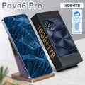 Pova 6 Pro Smartphone 22GB+2TB 7.3 inch Large Screen 8000mAh 4G 5G Dual SIM Cellphone 108MP Camera 10 Core Chip Super Game Phone